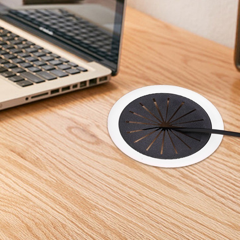 [ Featured ] Computer Cable Threading Box - Desk Table Plastic Cable ...