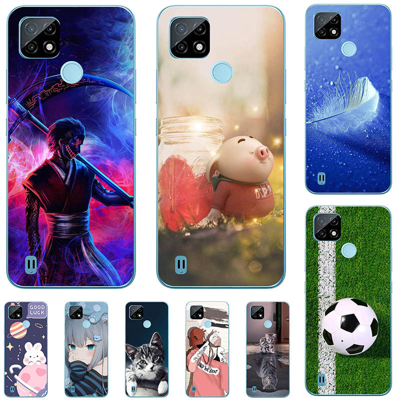 Custodia Trasparente Morbida TPU Per Oppo Realme C21 – Ultra Sottile, Antigraffio, Con Ritagli Precisi, WMA24