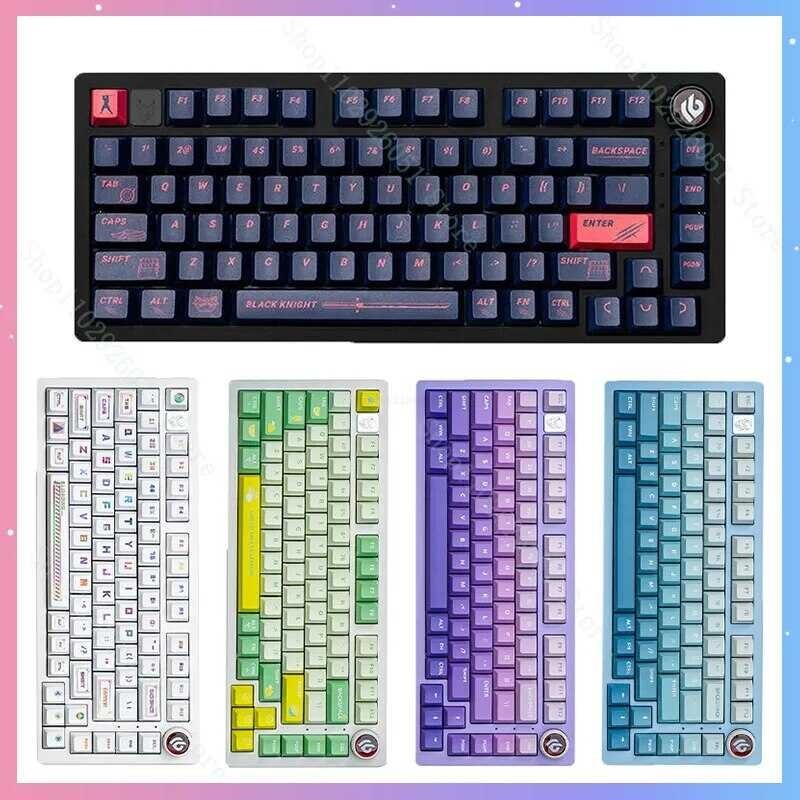 Leobog Hi75 Mechanical Keyboard Kit 81+Key Caps PBT Thermal Sublimation ...