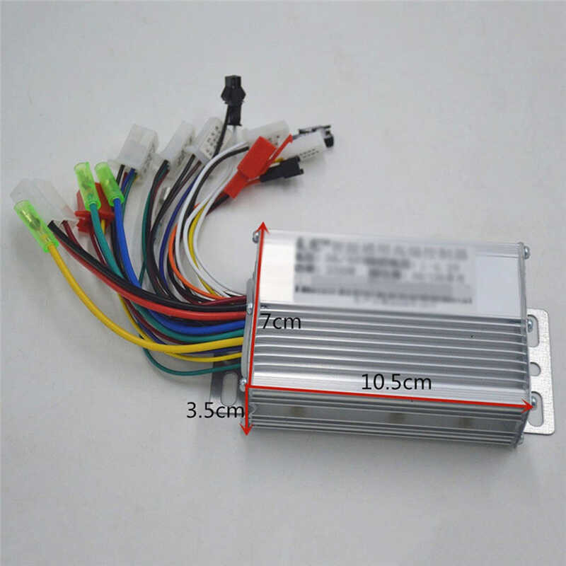 36V 48V 350W Universal E-Bike Brushless Sine Wave Controller For ...