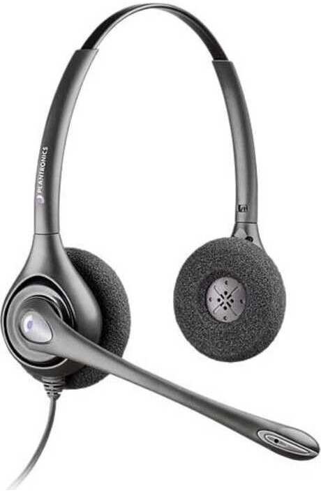 Plantronics SupraPlus HW261N On-Ear Binaural Noise Canceling Headset ...