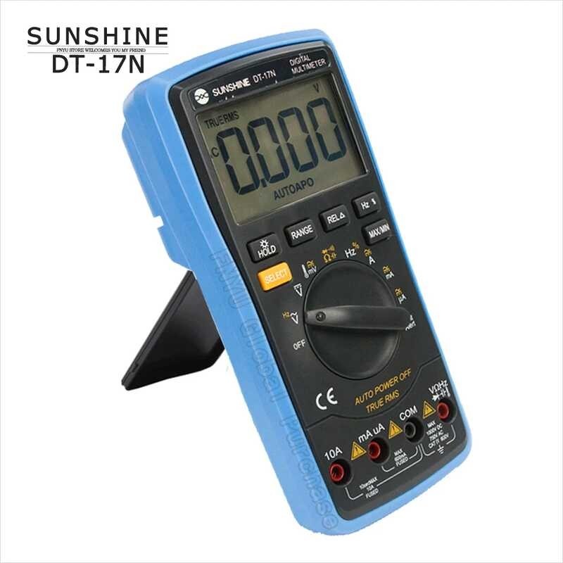 Multimeter SUNSHINE DT-17N Smart Multimeter Digital Professional Fully ...