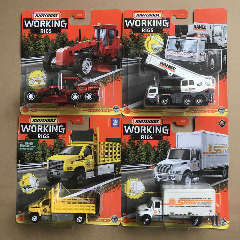 & Matchbox Working Rigs 1:64 MBX MOBILE CRANE INTERNATIONAL DURASTAR ...