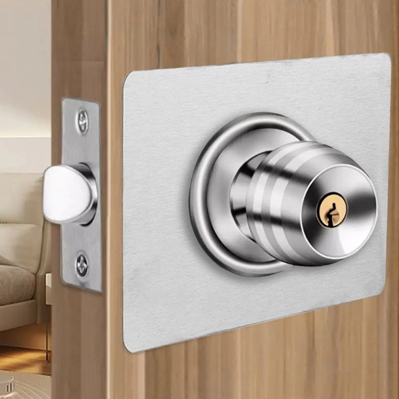 2Pcs Stainless Steel Ball Lock Patches - Hinge Repair Plate - Cricket ...