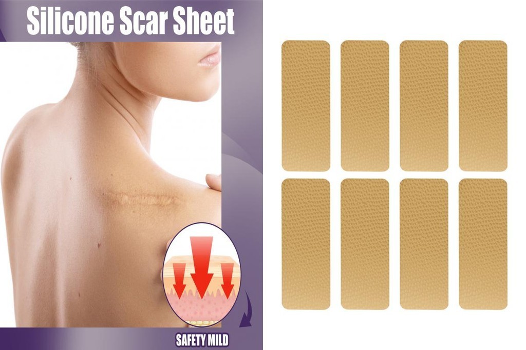 BUYMEZ 8Pcs/Box 22g Scar Repair Patch Waterproof Effective Flexible ...