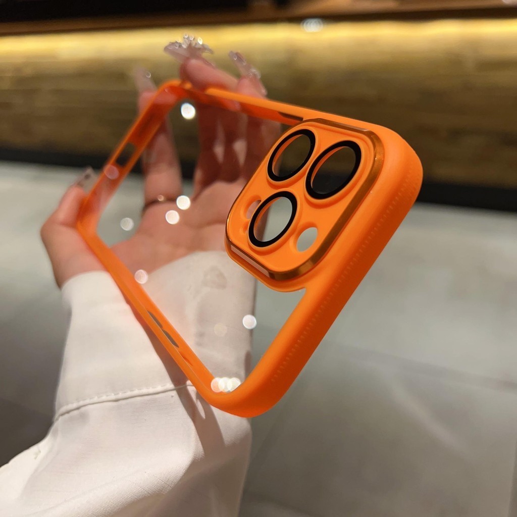 High Quality Transparent Shockproof Hard Case for iPhone 15 14 13 12 ...