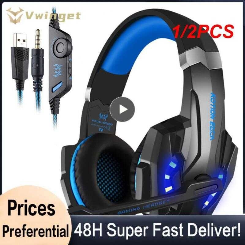 1/2PCS EACH G2000 G9000 Gaming Headphones Gamer Earphone Stereo Deep