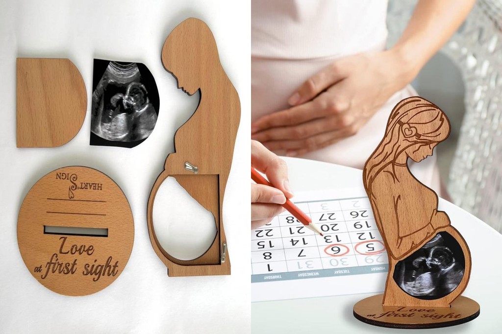 AREL Pregnancy Photo Frame High-quality Photo Frame Wooden Baby ...