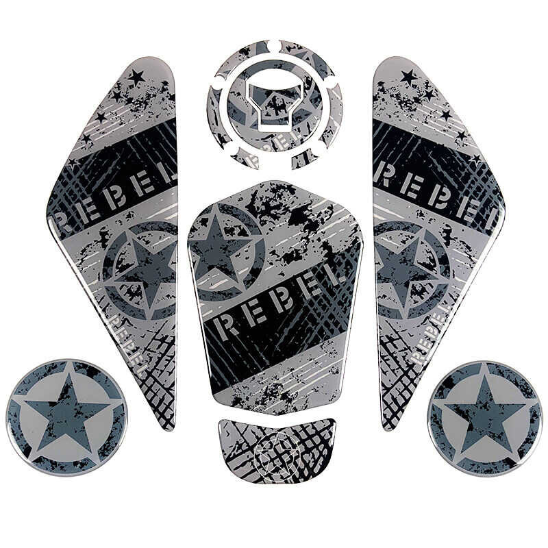 3D Motorcycles Accessories Decals Gas Fuel Tank Stickers Para Sa Honda ...