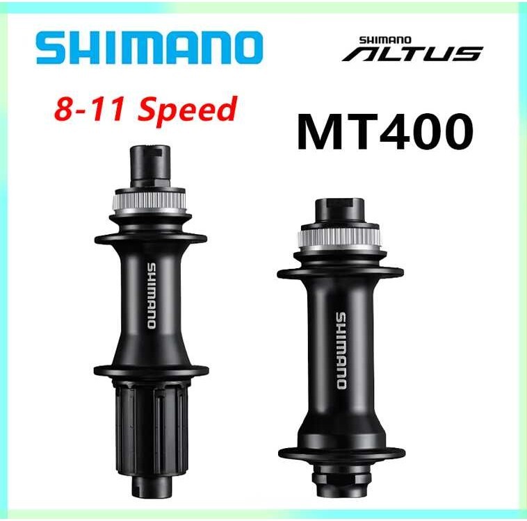 SHIMANO HbMt400B Front Hub FhMt400 Rear Freehub CENTER LOCK Disc Brake 110X15 Mm EThru Axle