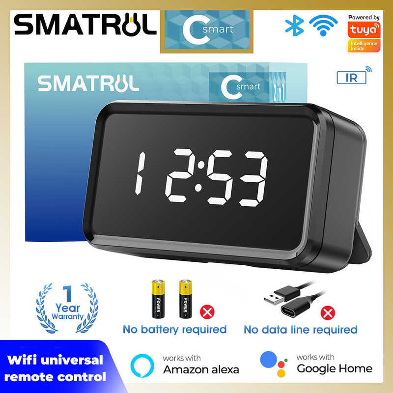 SMATRUL C-Smart Series Tuya Smart Wifi Infrared Universal Remote ...