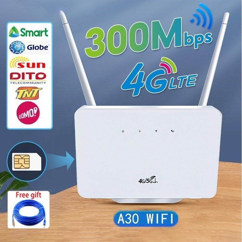 EXPOSE Router CP106 Open Lines 4G/5G SIM Card WIFI Modem 300 Mbps Home ...