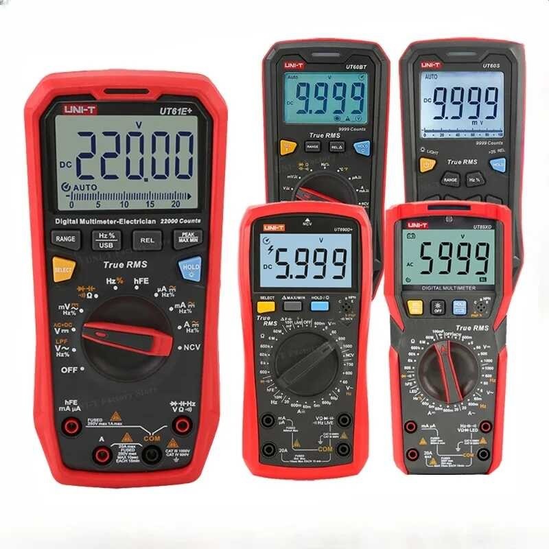 UNI-T UT61B UT61D UT61E Plus Multimeter Analog Digital Electrical ...