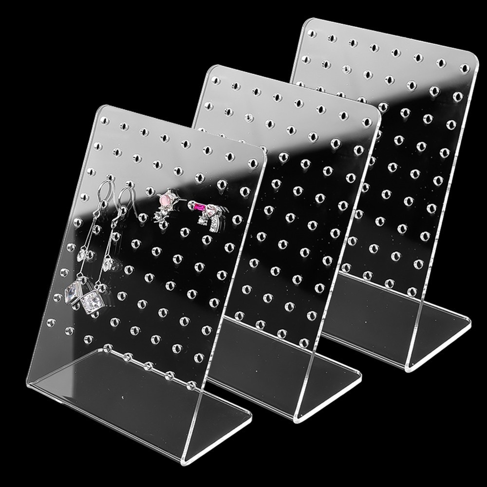 72 Holes Standing Plates Shape Needle Type Earring Jewelry Display ...