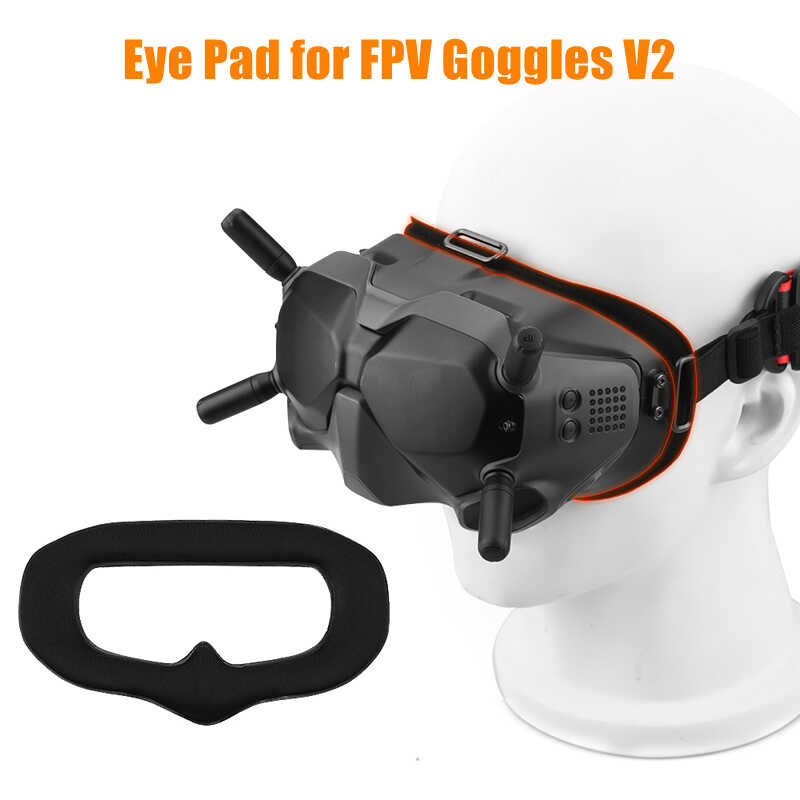 Face Mask Eye Pad para sa FPV Goggles V2 Flight Glasses Sponge Foam ...