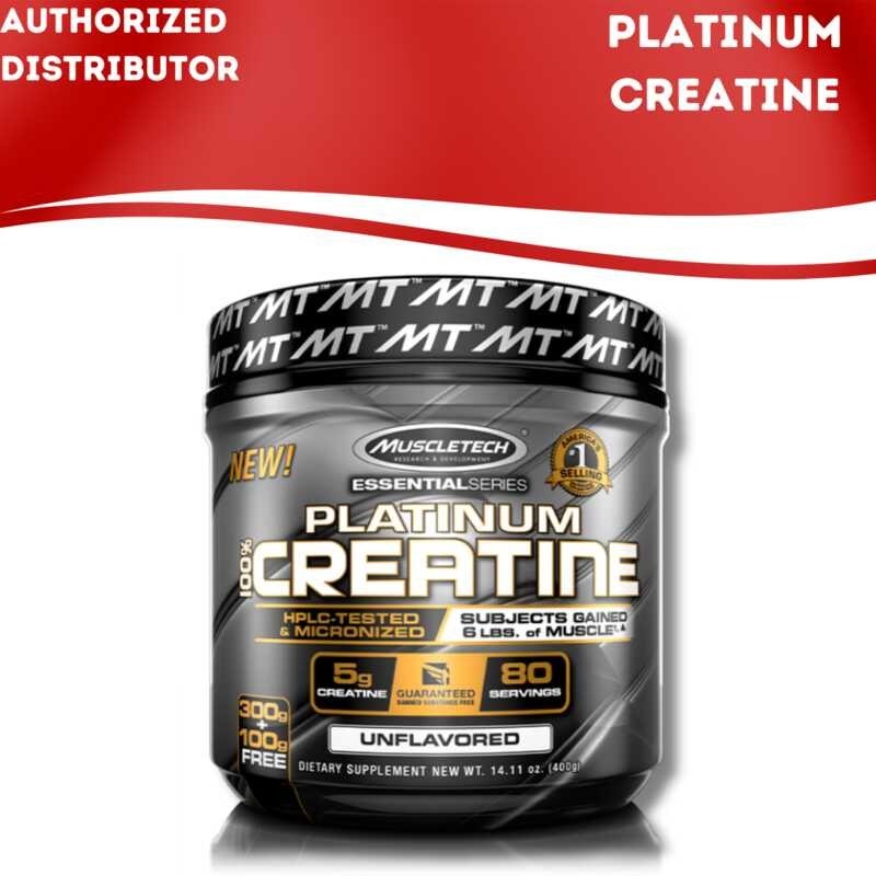 Creatine Monohydrateowder 80 Servings Muscletech Platinum 100% Creatine ...