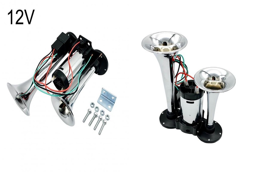 Skym* Train Air Horn Kit Electric Pump Horn Super Loud Truck Train Horn