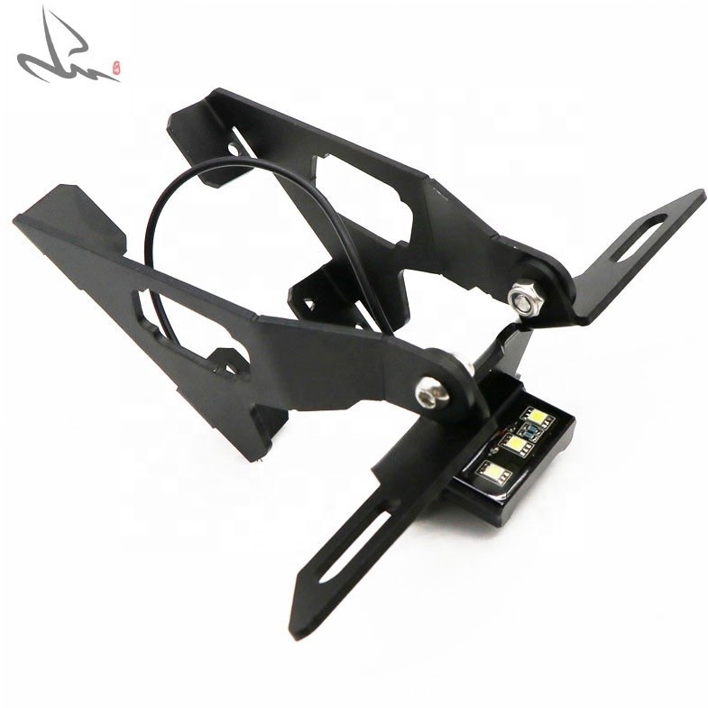 Fender Eliminator Tail Tidy Kit For Suzuki DR650 (1996-2024) - Aluminum License Plate Bracket