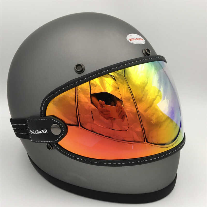 & Retro Motorcycle Helmets Bubble Shield Lens Windshield Sunglasses ...