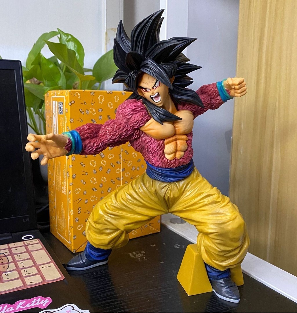 26cm Dragon Ball Z Anime Figures Super Saiyan 4 Son Goku Ssj4 Pvc Statue Action Figurine Model 4291