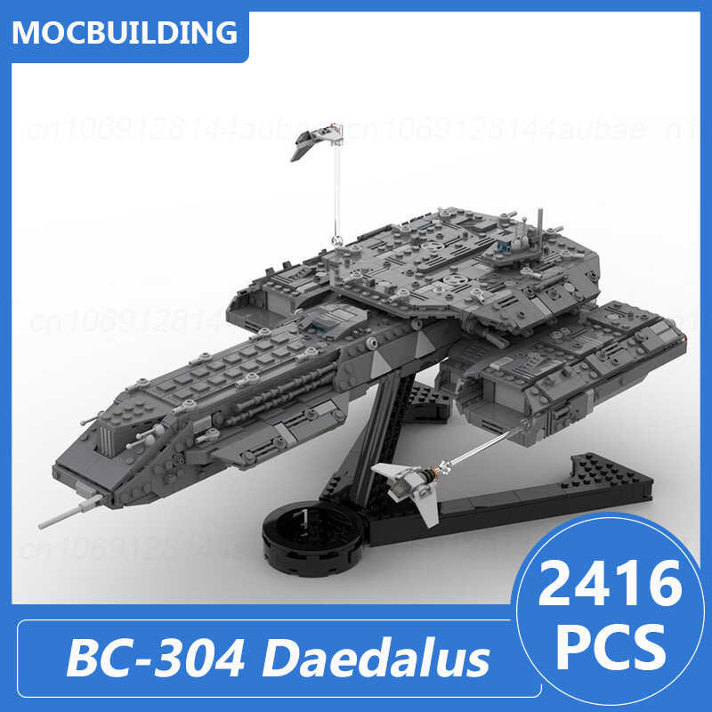 BC-304 Daedalus Deep Space Carrier Class Battlecruiser Scale Model Moc ...