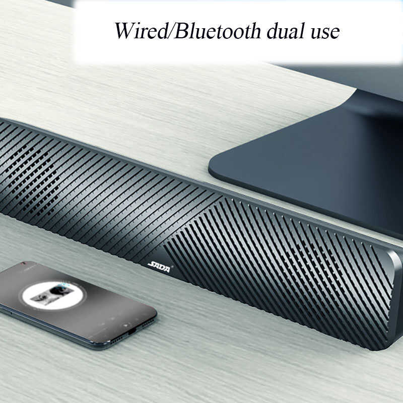 Wired Wireless Bluetooth Speaker Wire Remote Control Antimagnetic Four ...