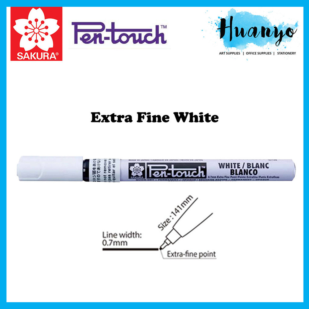 Sakura Calligraphy Pen Touch Paint Marker Pen (Extra Fine Fine  Medium PCS]