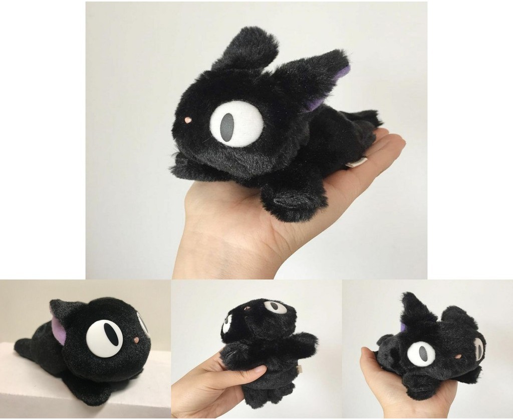 Kiki Japanese Anime Delivery Service Jiji Black Cat Plush Stuffed Doll