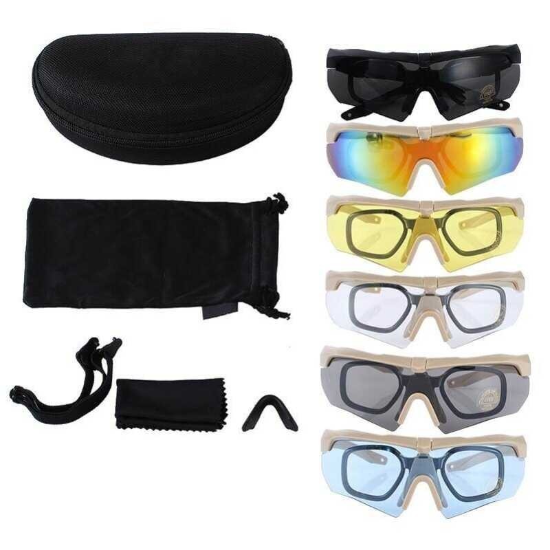 Lens 5 Sports al Shooting Crossbow Outdoor Sunglasses Sunscreen Cycling ...