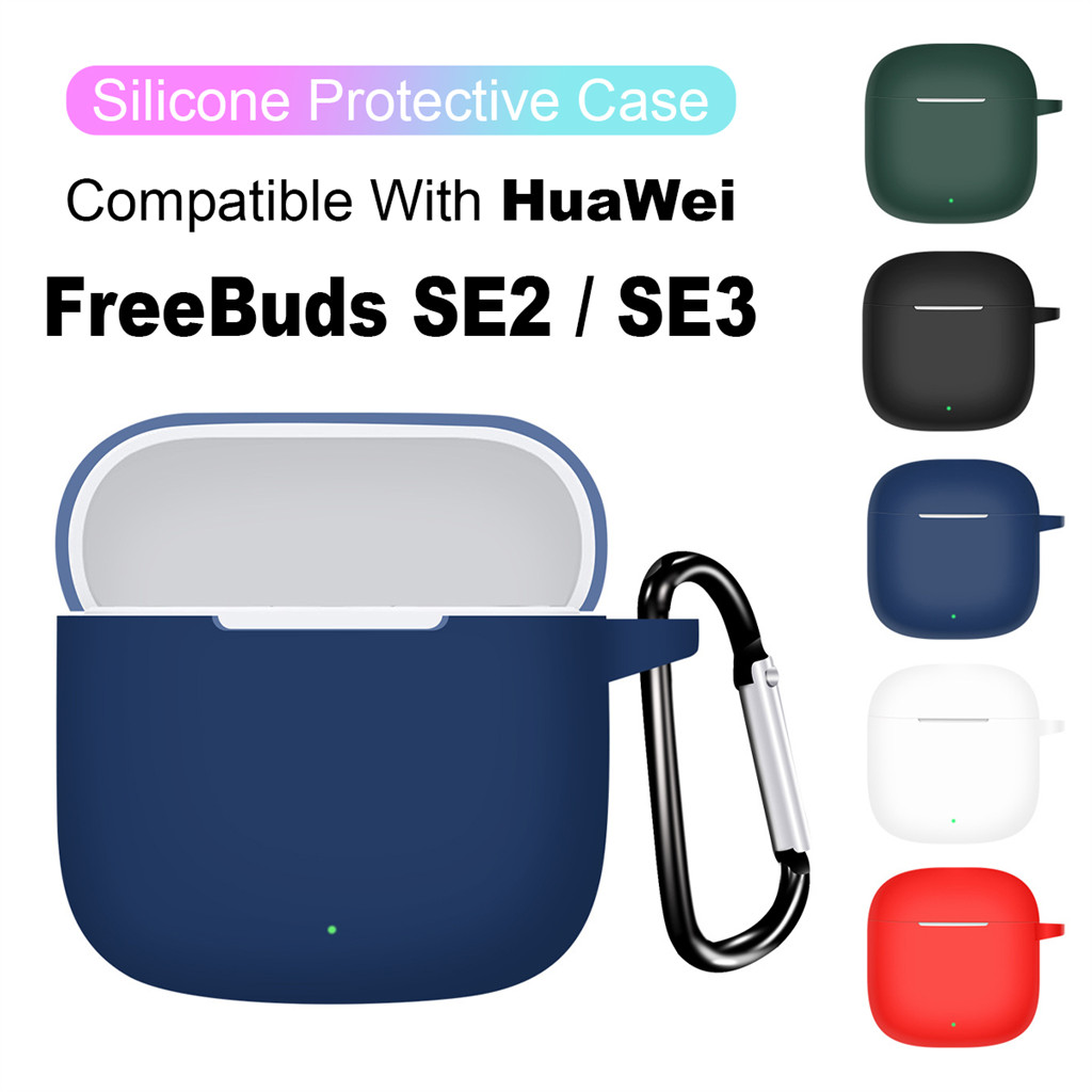 Kwmobile Custodia Protettiva In TPU Trasparente Per Huawei FreeBuds SE3 &ndash; Protezione 360&deg; Antiurto, Ricaricabile Senza Rimuoverla