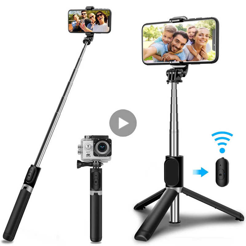 Tripod Selfie Stick gamit ang Gimbal Stabilizer Para sa Phone Camera ...