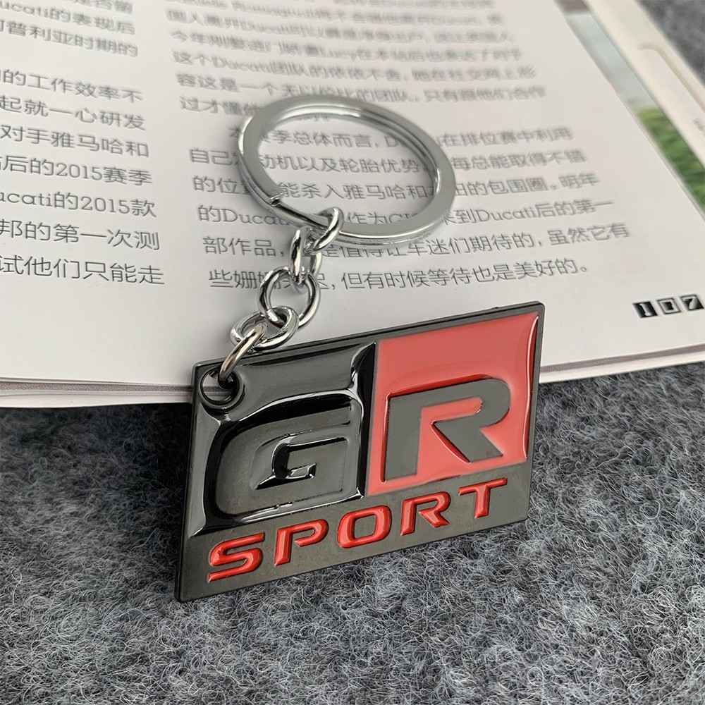 Keychain Toyota Key Chain GR Sport Keying Car GR Key Ring Chain Holder ...