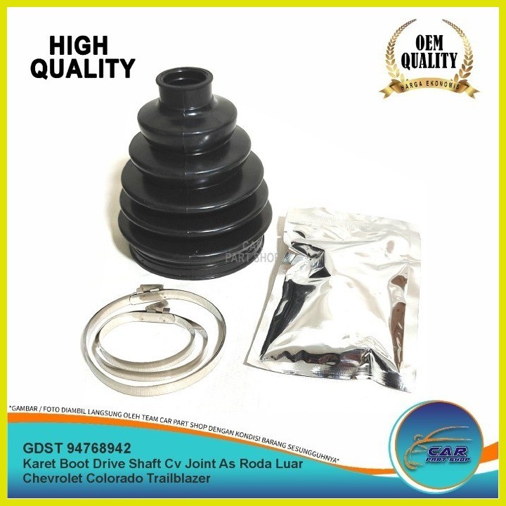 Rubber Boot Drive Shaft Cv Joint Outer Axle Colorado Trailblazer ...
