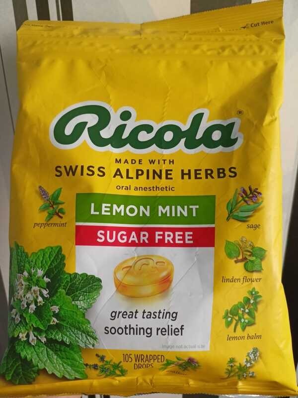 RICOLA SUGAR FREE COUGH DROPS Shopee Philippines