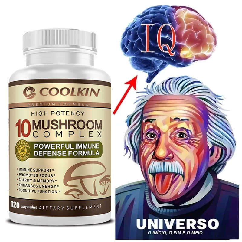 Mushroom Supplements Cordyceps Sinensis and Lion Mane Mushrooms