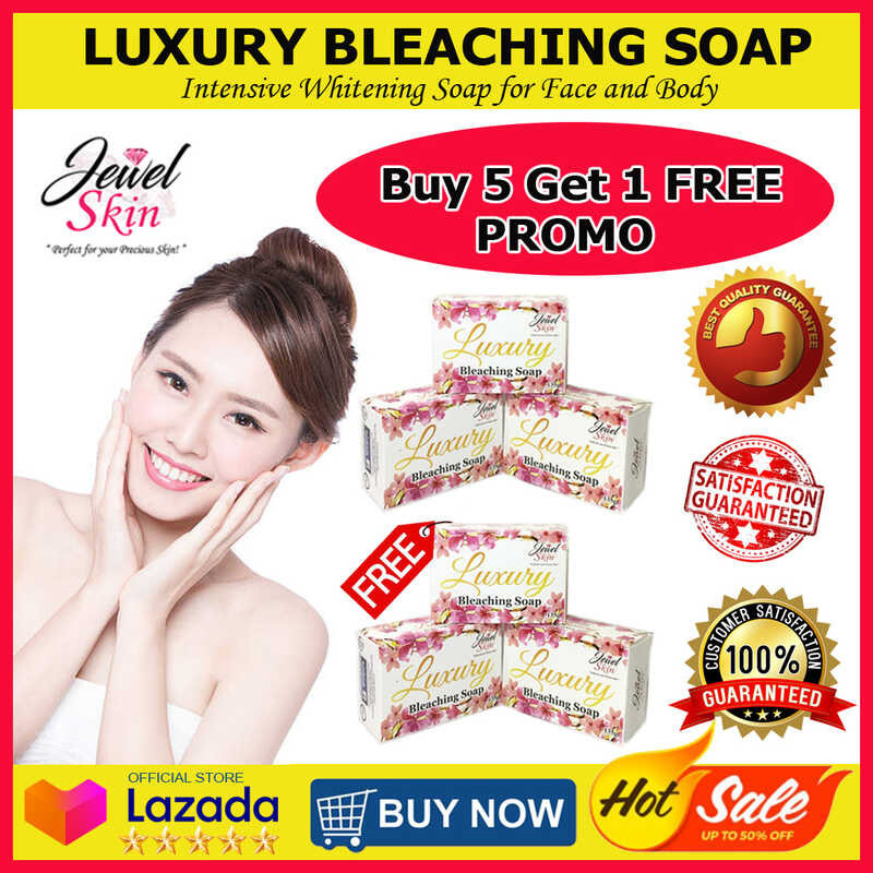 5+1 FREE Jewel Skin Luxury Bleaching Soap | Ultra Bleaching Intensive ...