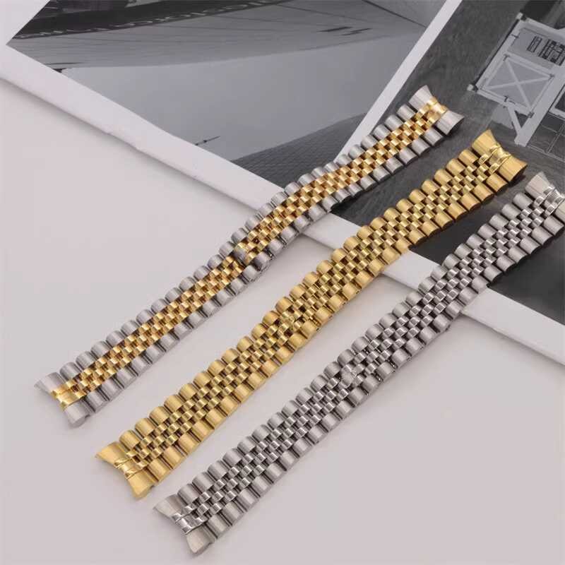 watch accessories men's and women's watch chains 13 stainless steel ...