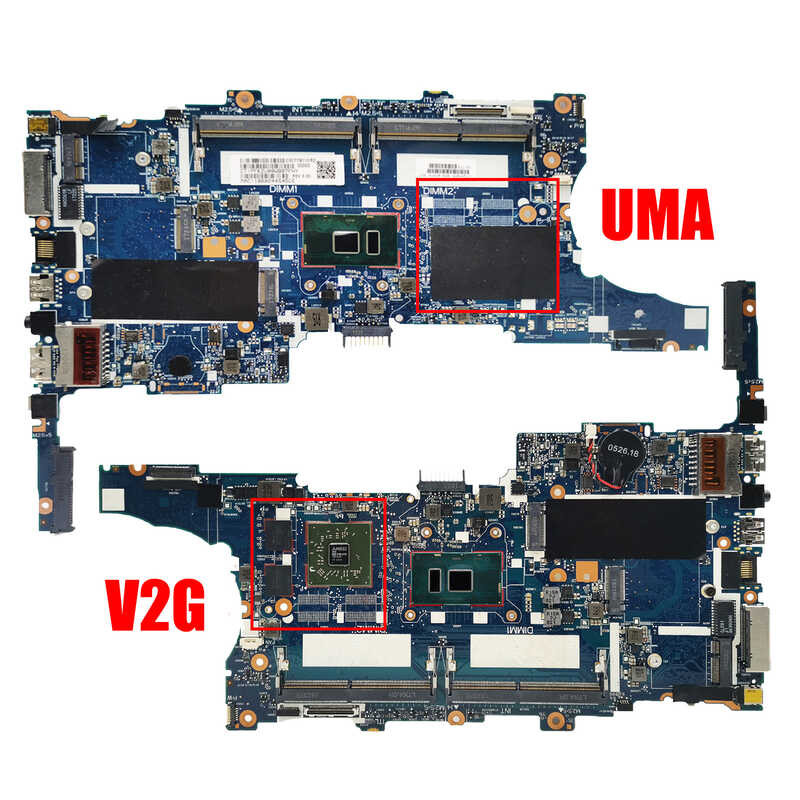 Carte Mère HP EliteBook 840 G3 Avec Processeur I5-6300U – Hors Service, Pour Pièces Détachées