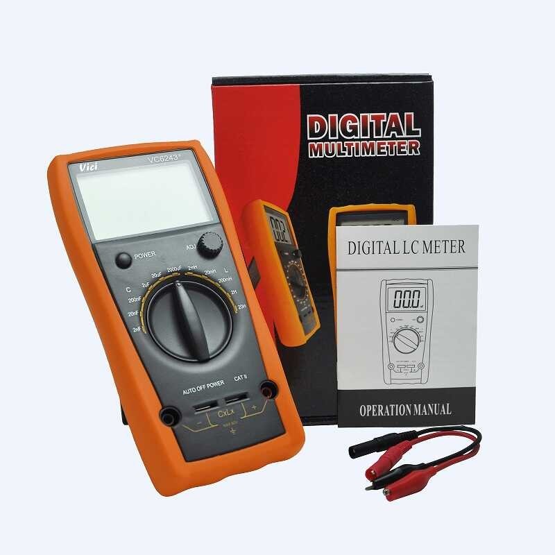 Digital LC Meter High Accuracy 20H Inductance 2000uF Capacitance Tester ...