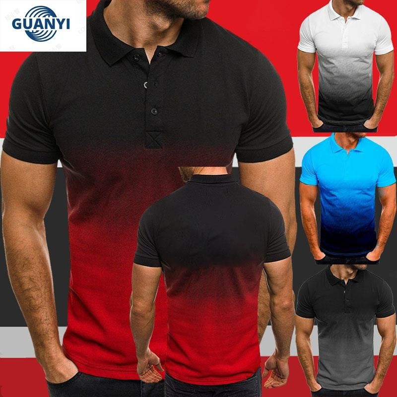 Polo Shirt for Men Full Sublimation High Quality Polo Shirt Casual Men ...