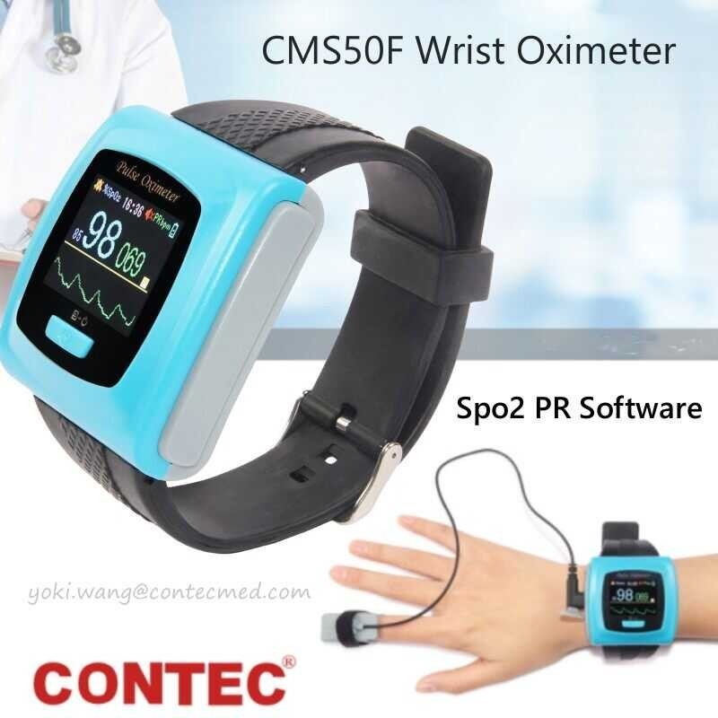 CONTEC CMS50F Wrist Finger Tip Pulse Oximeter Spo2 Blood Oxygen Pulse