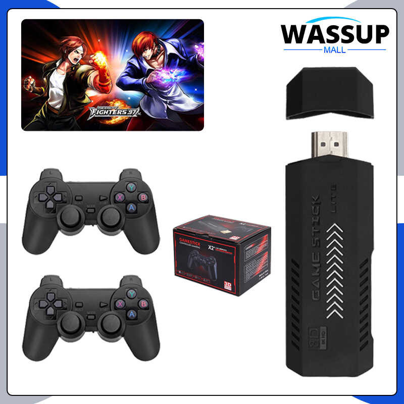 WASSUP Original X2 PLUS Home 2.4G Wireless Retro HDMI TV PSP/PS1/GBA