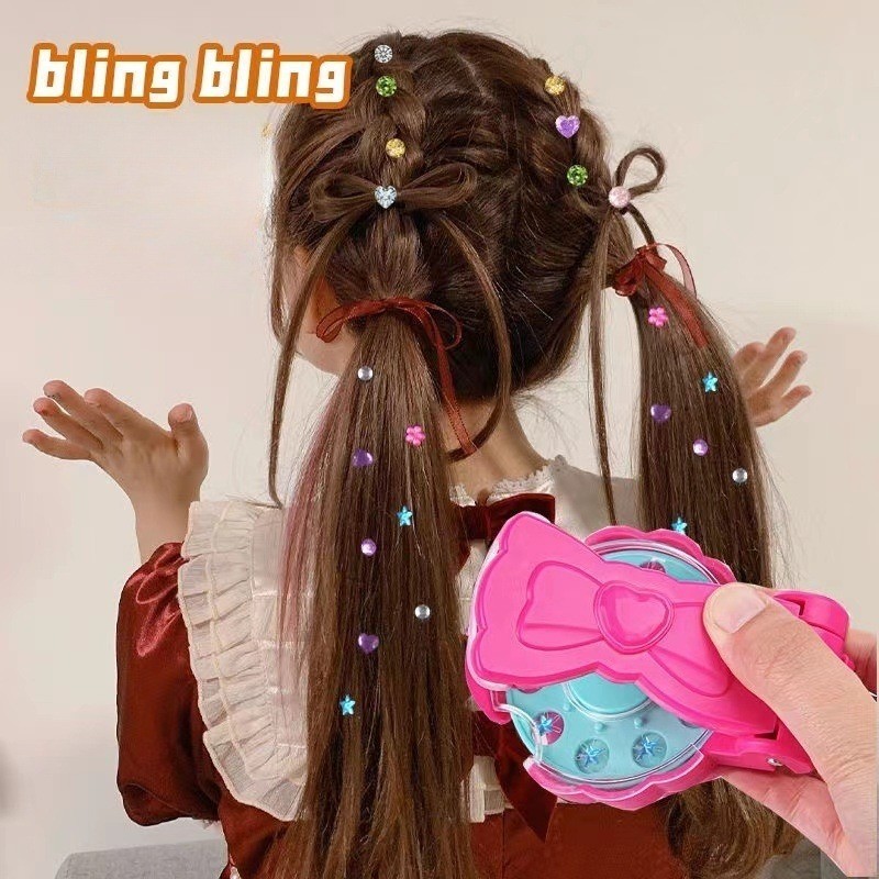 Hair Styling Decoration Kit - DIY Rhinestone Machine - Magic Hair ...