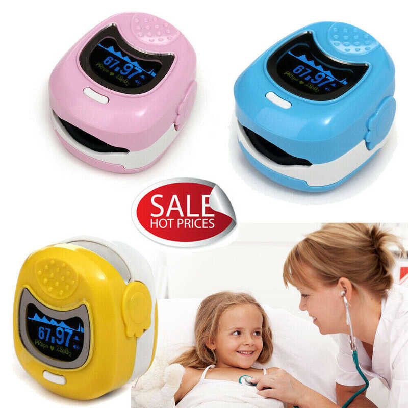 CONTEC CMS50QB Child Spo2 Oximeter Finger Tip Blood Oxygen Infant Pulse ...