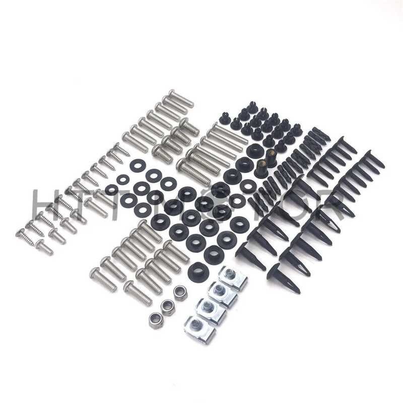 111 Pieces Screw Bolts Fastener Para sa Suzuki Hayabusa GSX-R1300 2008 ...