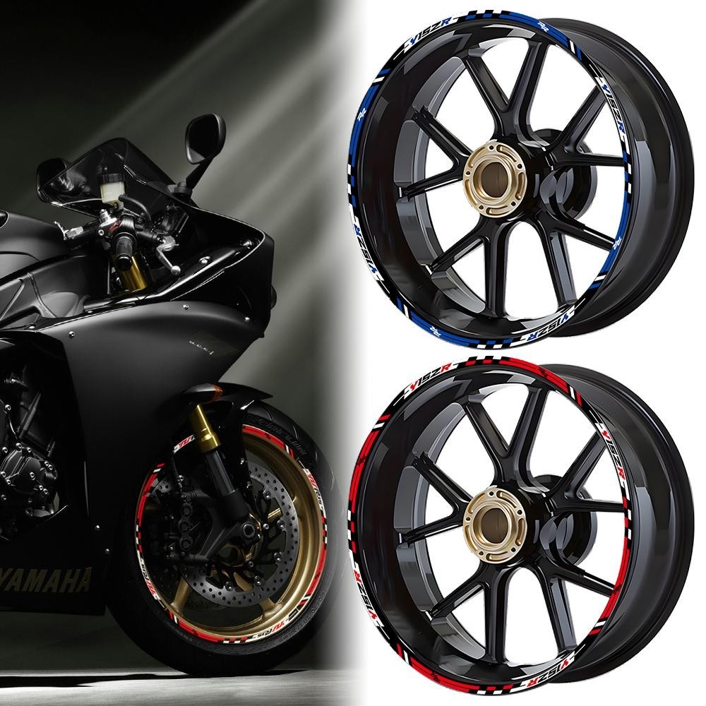 17 inch Reflective YAMAHA Y15ZR Motorcycle Mags Stickers Wheel Decals ...
