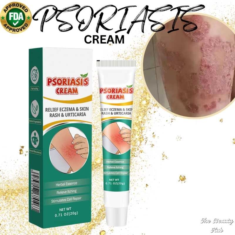 20g Herbal Psoriasis Dermatitis Eczema Pruritus Cream Original for Skin Itching Treatment