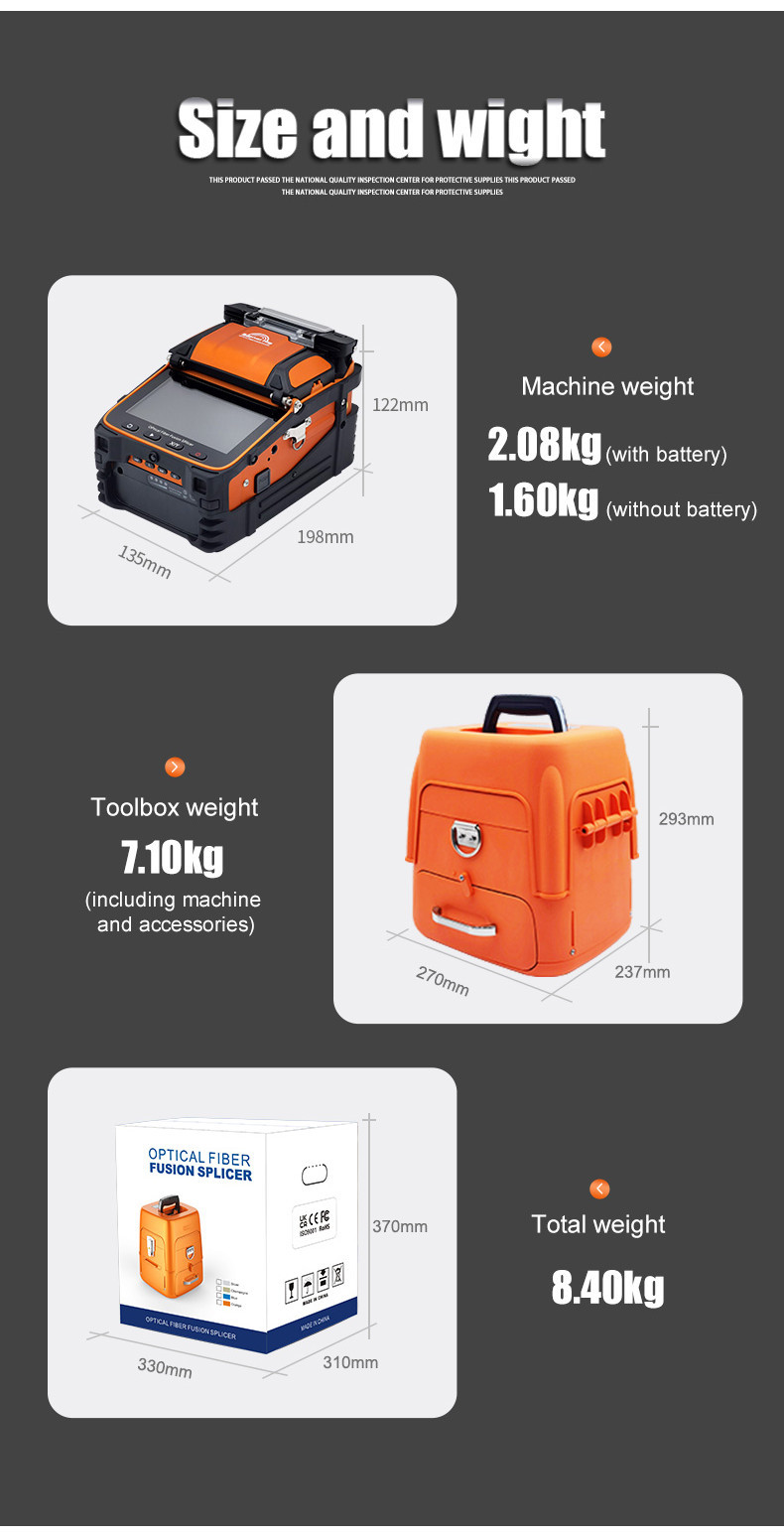 Signalfire Ai-9 fusion splicer joinwit opticcal fiber Splicing Welding ...