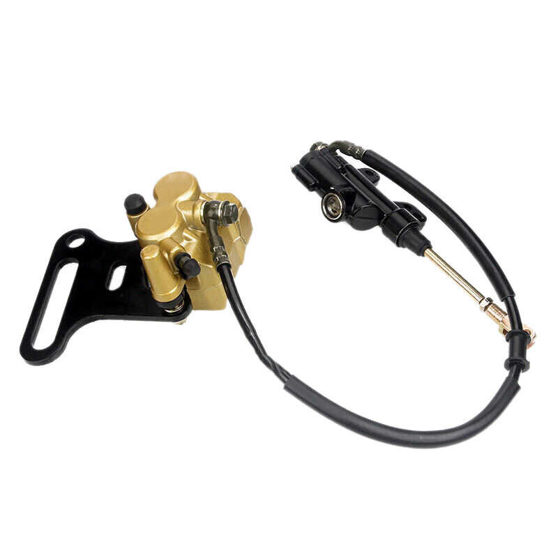 Motorcycle Hydraulic Rear Disc Caliper gamit ang Master Cylinder Brake ...
