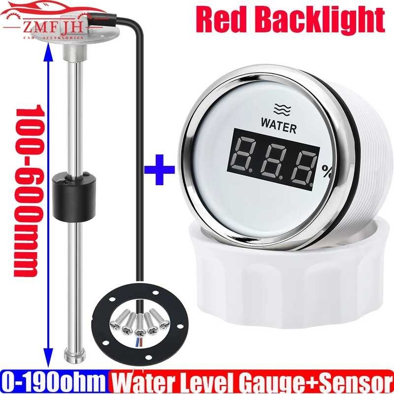 234 52 Mm Digital Water Level Indicator+100-600Mm Water Level Sensor, 0 ...